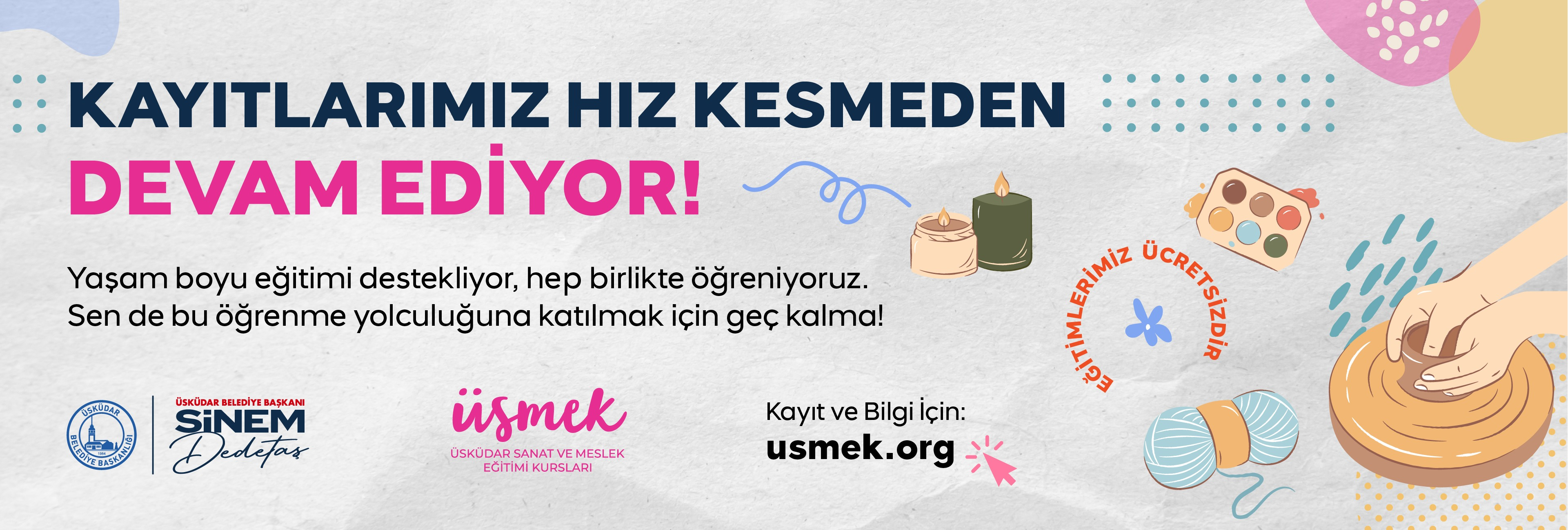 ÜSMEK Kayıtları Devam Ediyor (Yeni)